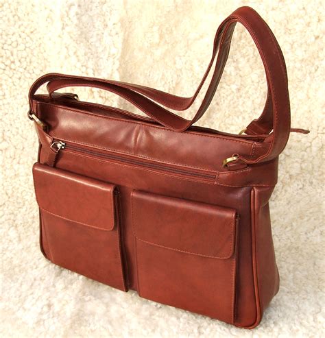 large leather shoulder bags